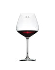 Personalized Roma Wine Glass - Single