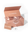 Personalized Roma Wine Glass - Single