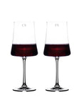 Personalized Salome Red Wine Glass - Set of 2