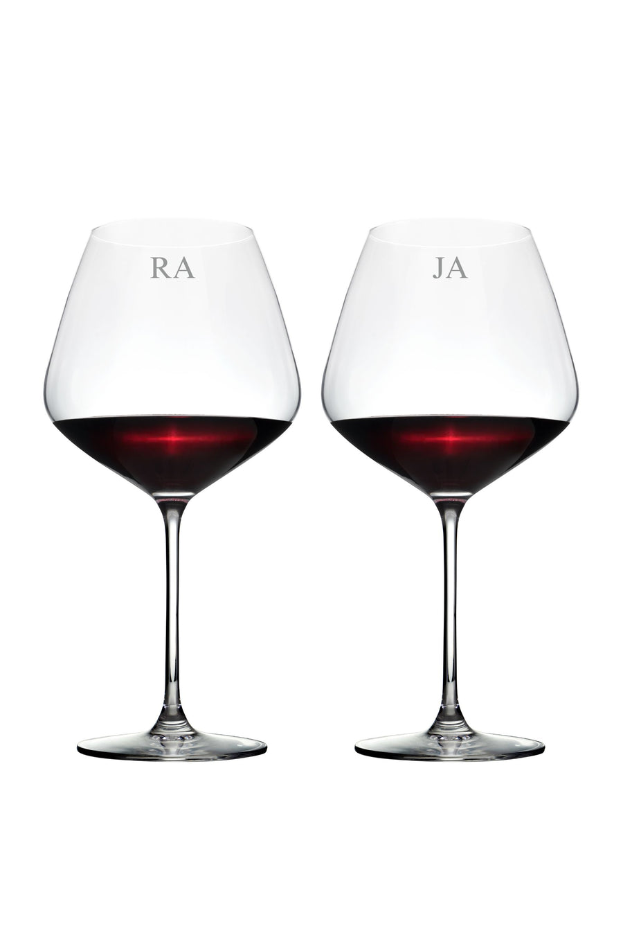 Personalized Roma Wine Glass - Set of 2