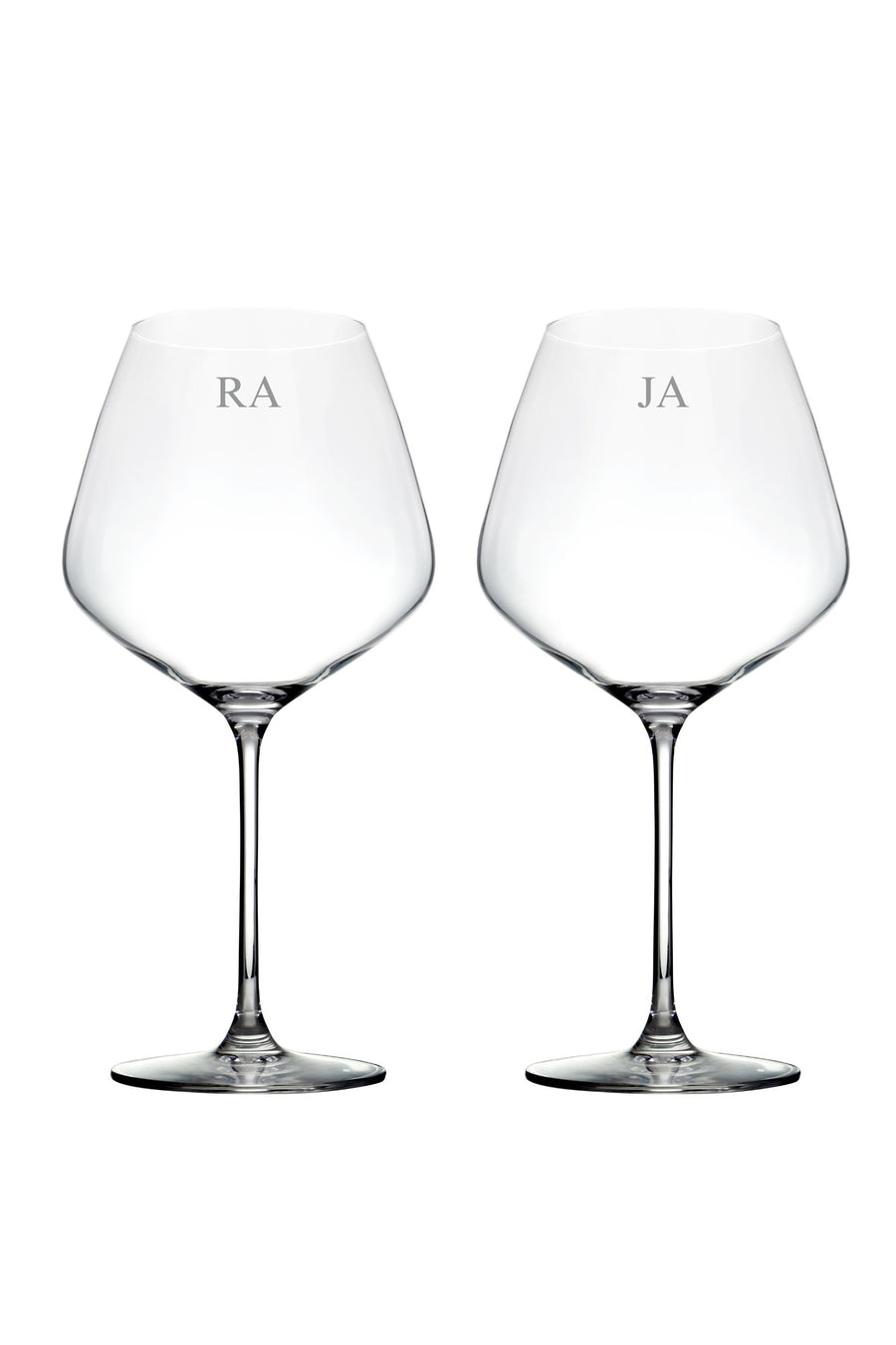 Personalized Roma Wine Glass - Set of 2