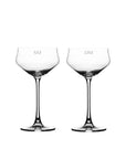 Personalized Margeaux Martini Glass - Set of 2