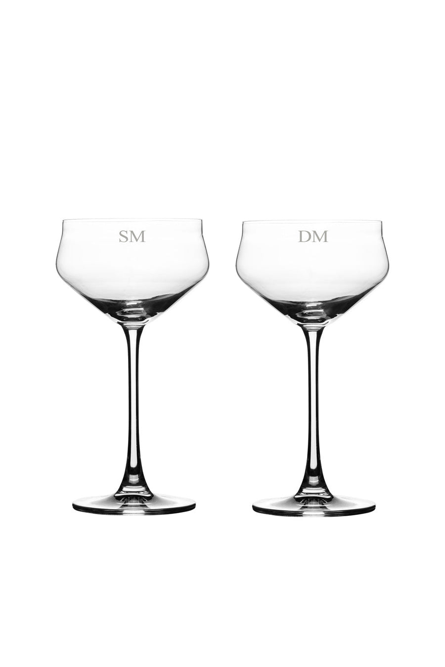 Personalized Margeaux Martini Glass - Set of 2